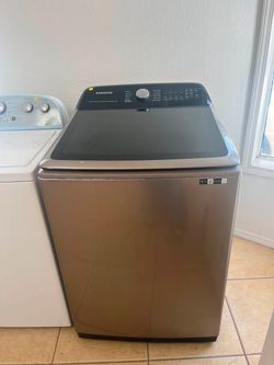 🔥🧺 ¡LAVADORA SAMSUNG DE GRAN CAPACIDAD! 🧺🔥  ✨ Dale un upgrade a tu hogar con esta elegante Samsung de carga superior, en un hermoso acabado tipo c