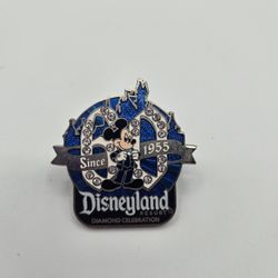 DISNEYLAND DIAMOND CELEBRATION Pin ~ Mickey Mouse 60th Anniversary @ 2015