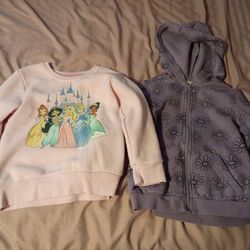 Toddler Girl Long Sleeve & Zip Up Sweater 5T