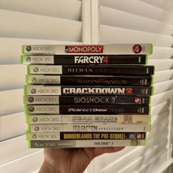 Xbox 360 Game Bundle 