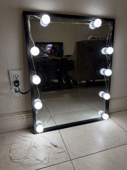 Mirror With Vanity Light