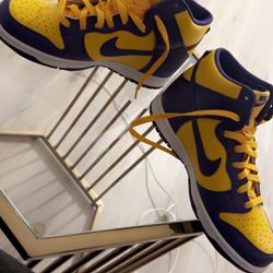 Nike (purple And Yellow)
