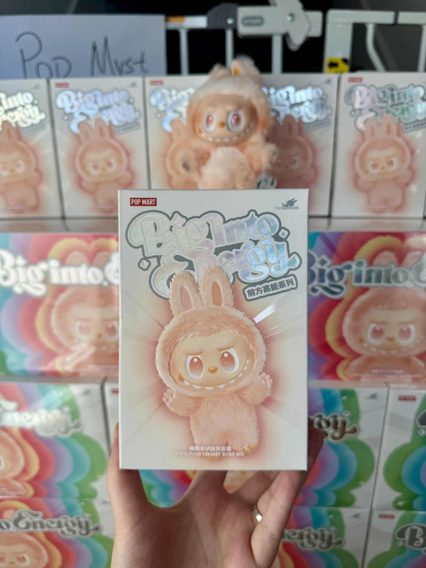 USA NEW Authentic POPMART Labubu Monsters Big Into Energy Vinyl SEALED Blind Box