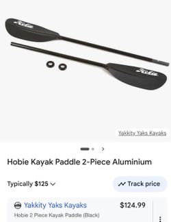 HOBIE KAYAK PADDLES 2