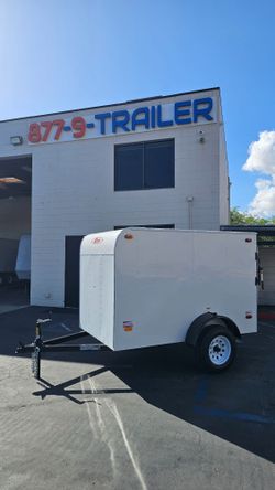 CARSON ENCLOSED TRAILER 5x8-1  3.5K GVWR 