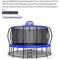 New Never Unboxed Trampoline.  