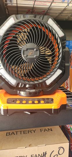 NEW Battery Fan D13 — BRAND NEW in Box!**