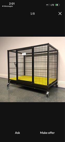 New dog kennel crate