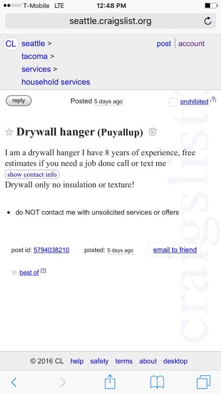 Free estimates