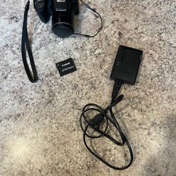 Canon PowerShot SX410 IS Black 20.0 MP Digital Camera Superb working condition