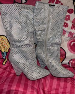 Rhinestone boots
