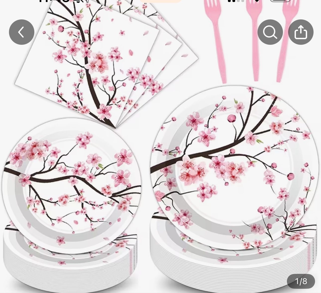 Cheeey Blossom 🌸 Birthday Party Pack