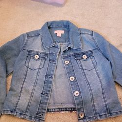 Girls Jean Jacket- Size 10