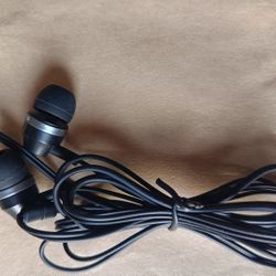 Olympus E38 Canal Type Stereo Earphones With 3.5 mm Gold Plated Plug Practically New Not $40!