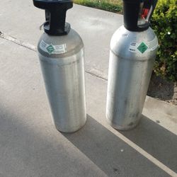 Two CO2 Tanks