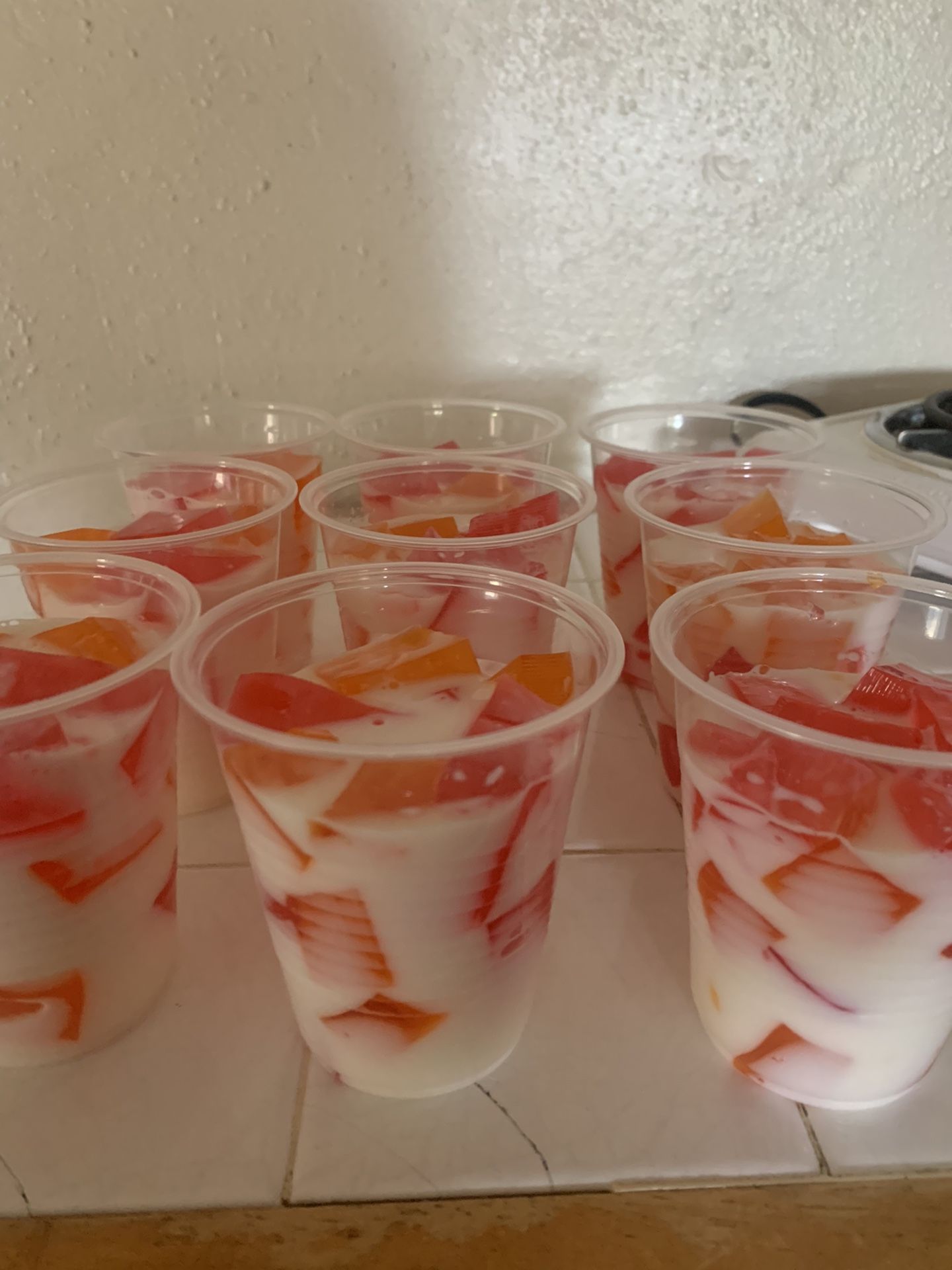Jelatinas Con Rompope