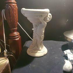 Heavy 10"h Cherub Figurine