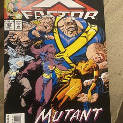 X Factor #94 Mutant Sacrifice 1993 Direct Edition 