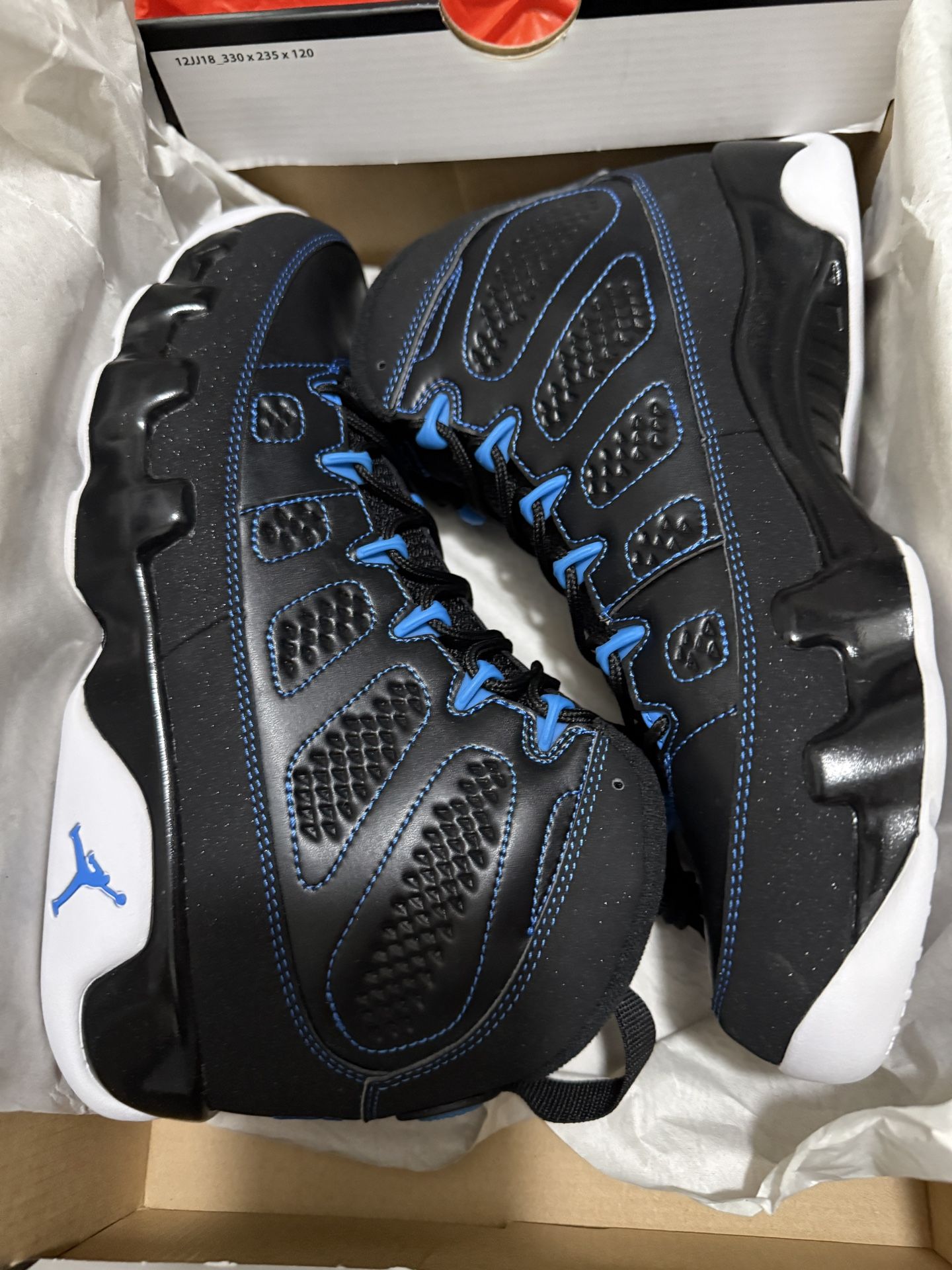 Jordan 9 Proto Blue $250 Size 8.5