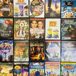 🍿 50 Wholesale Random Family & Kid DVD Movies 🍿