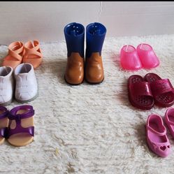 OG - Battat- Disney Mix Doll Shoe Bundle