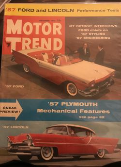 Motor Trend 56’ March,June&Nov