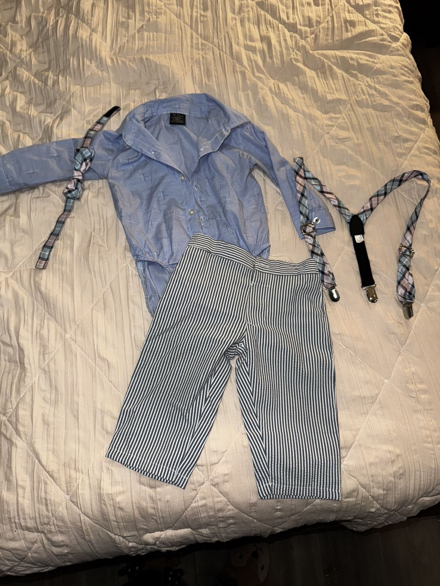 Boys clothes set Size 12 months Brand U.S. POLO ASSN. 4 pcs