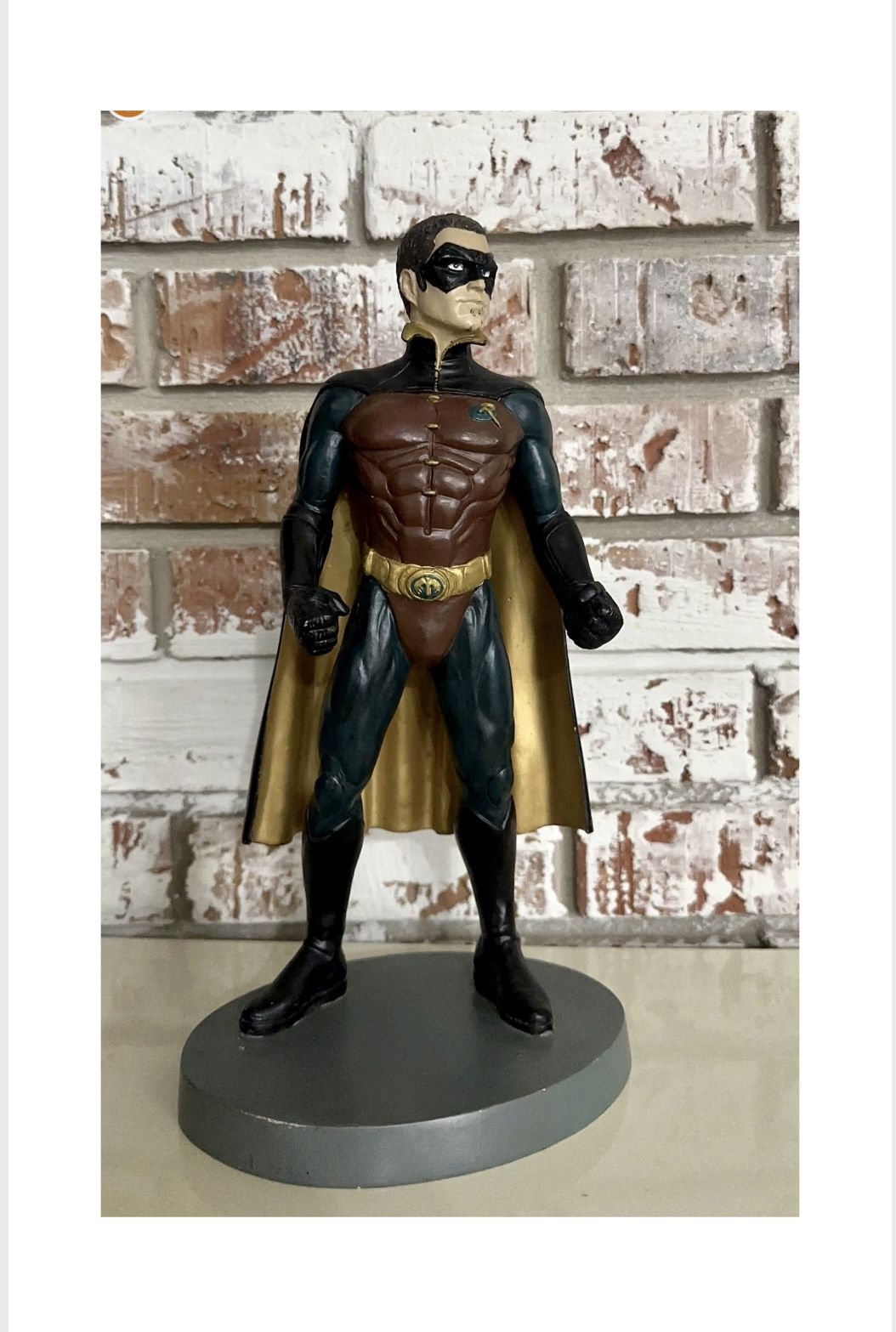 Batman Forever 1995 DC Comics 13” Robin Action Figure On Stand Chris O’ Donell