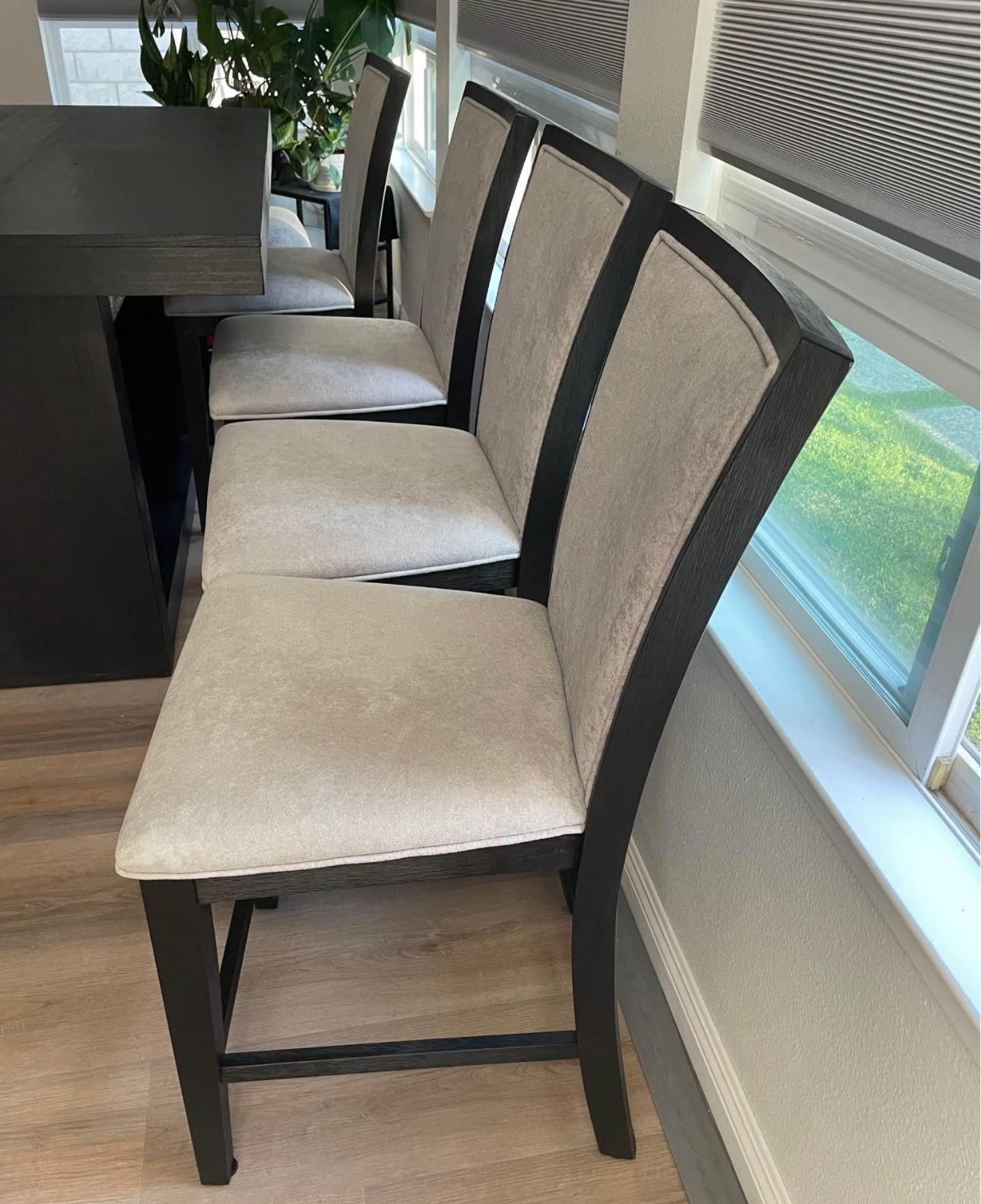 Bar Height Chairs (4 Total)