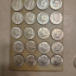 Kennedy 40% Silver Half Dollars 