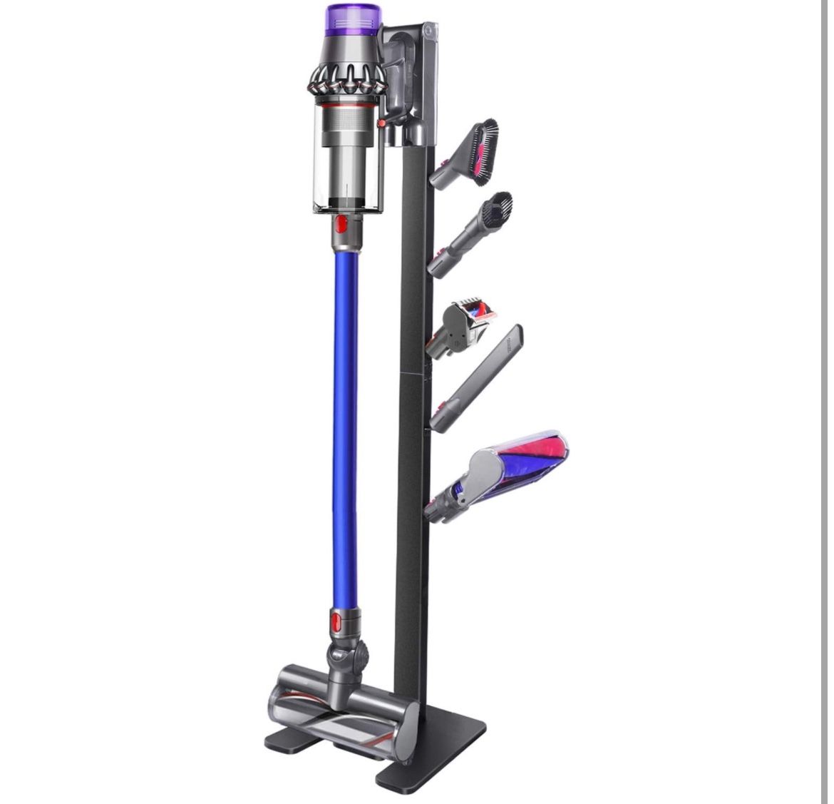 Storage-Stand-Docking-Station-Holder Compatible with V15 Detect V11 V10 V8 V7 V6 Cordless Vacuum Cleaners & Accessories, Stable Metal Bracket Organize