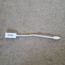 Philips Mini Displayport to HDMI Adapter in White, SWV9200F/37