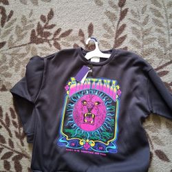 Carlos Santana 1969 Woodstock  Sweatshirt.  New . Large.  Ladies