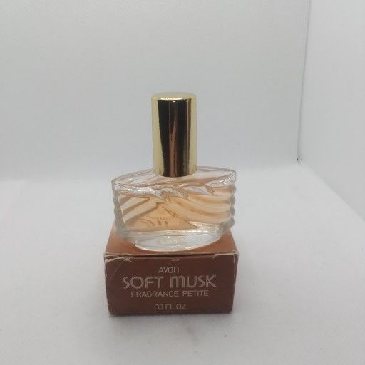 AVON Soft Musk Petite .33 fl oz NOS New In Box Splash Cologne Perfume