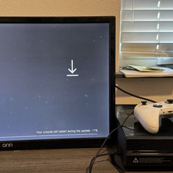 Xbox and TV and Xbox Controller 