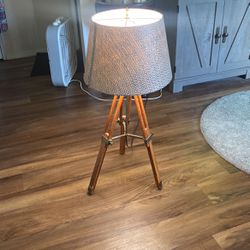 Wooden Vintage Lamp