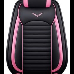 Car Seat Cover Full seat Black and Pink
