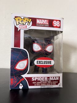 Funko Pop Marvel Collector Corps Exclusive - Miles Morales Spiderman 