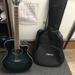 96091 Yamaha Apx-600 6- String Electric Acoustic Guitar 572246