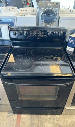 Kenmore Electric Stove Black GlassTop