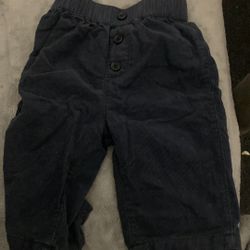 LITTLE DARK BLUE PANTS FOR BABY