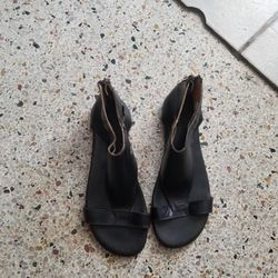 Women Leather Shoes Size 8.5