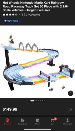 Hot Wheels Nintendo Mario Kart Rainbow Racetrack