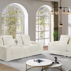 Sofa and Loveseat with Speaker’s 🔊