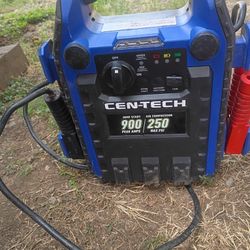 Cen-tech Battery Jumper/ Air Compressor/ Plug In Anything, Usb C 