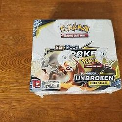 Pokemon Sun & Moon Unbroken Bonds Booster Box