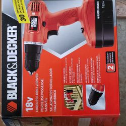 Cordless Black&Decker Drill Set