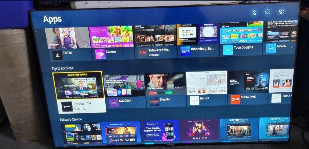 75 Inch Samsung Smart TV 