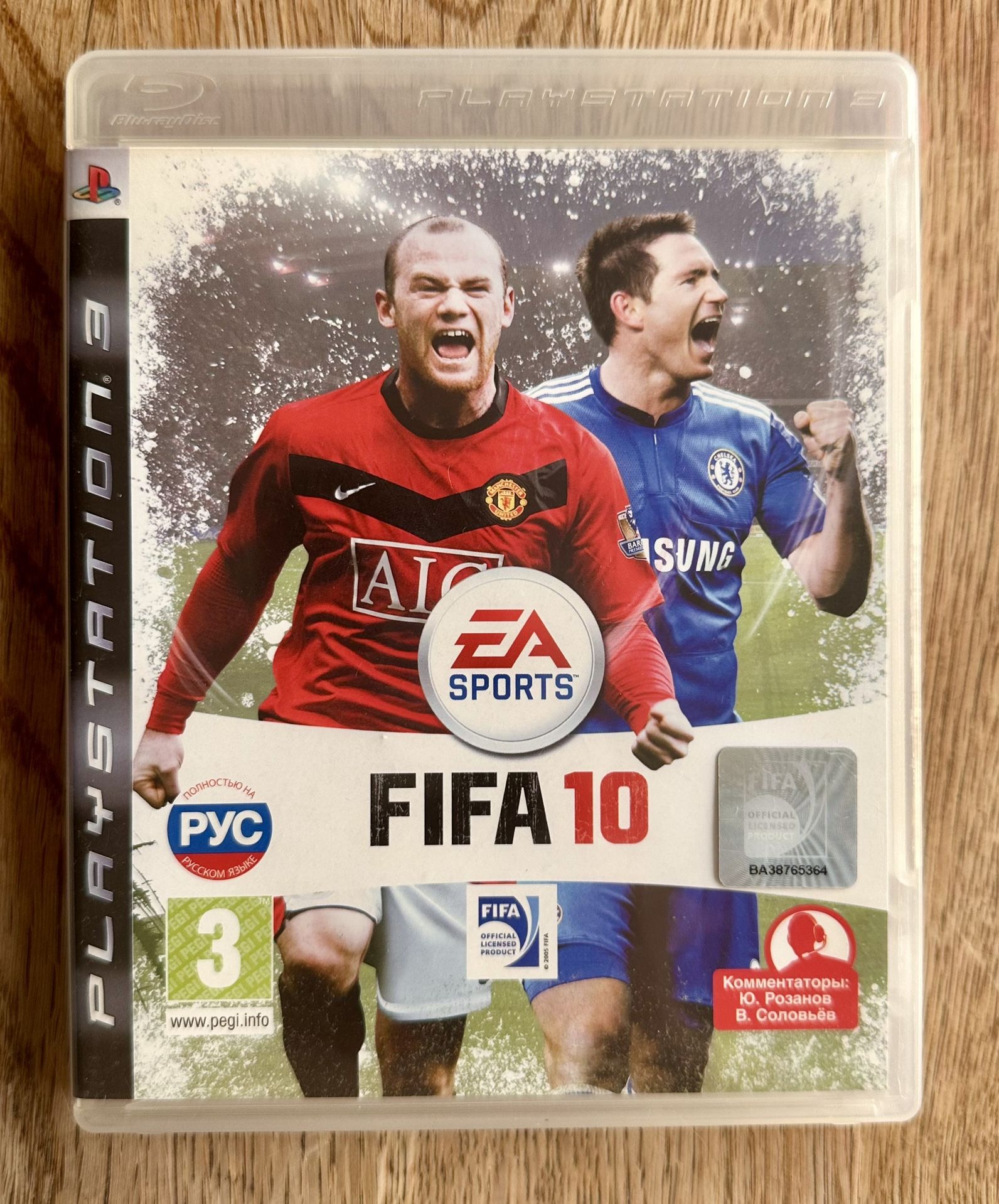 EA Sports Fifa10 Russian language PS3 game