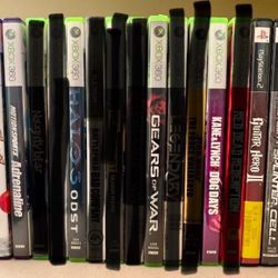 XBOX 360 / PS2 GAMES - $5ea.